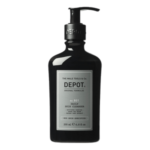 Depot No. 801 ansiktsvask med baobab-ekstrakt i 200 ml svart flaske