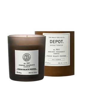 Depot No. 901 Ambient Fragrance Candle i mørk glasslykt med Fresh Black Pepper-duft