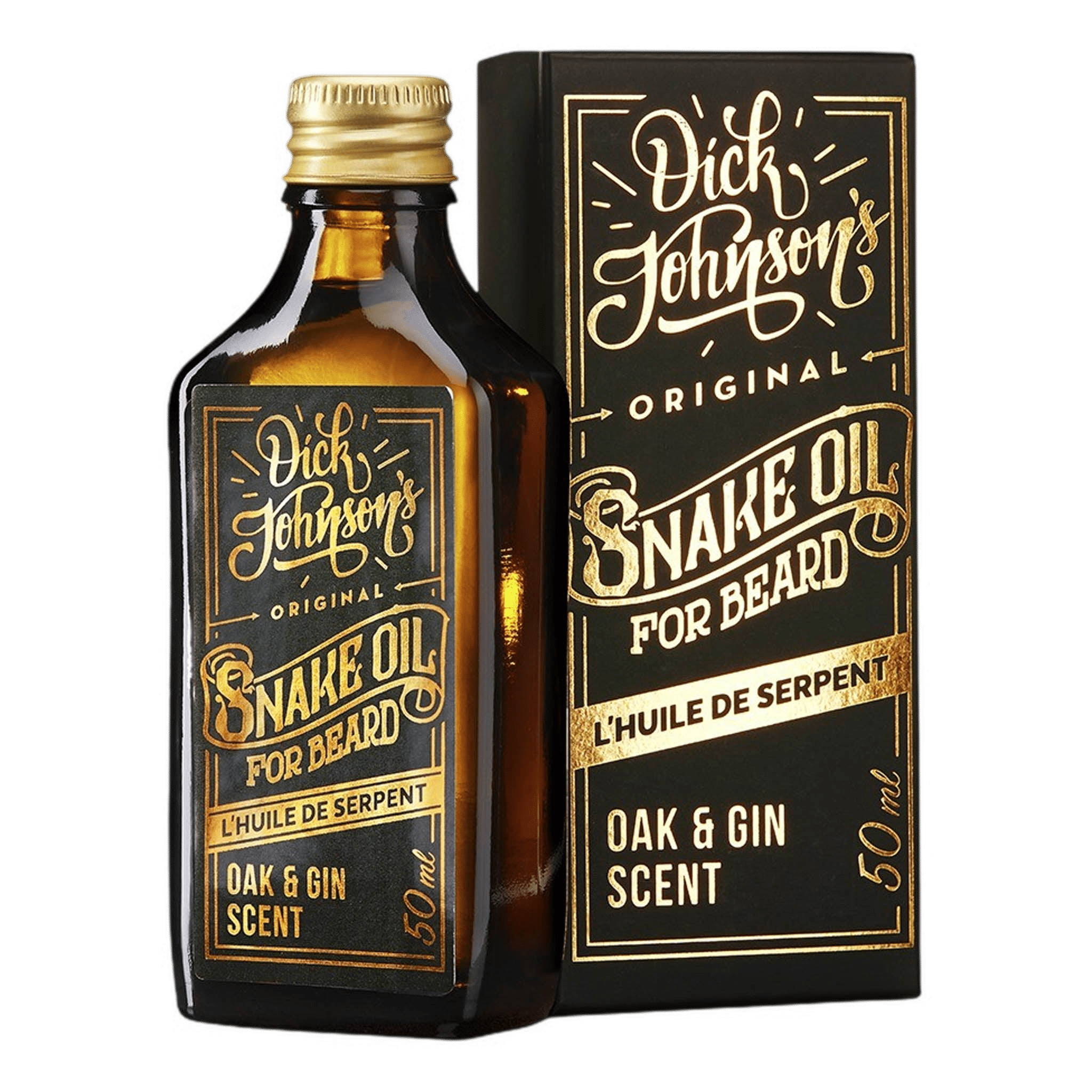 Dick Johnson Snake Oil skjeggolje Oak & Gin