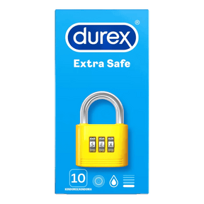 Durex Extra Safe kondomer 10-pakning