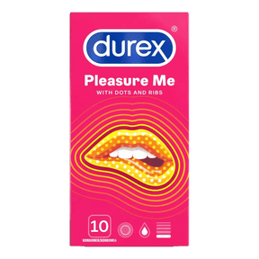 Durex Pleasure Me kondomer 10-pakning
