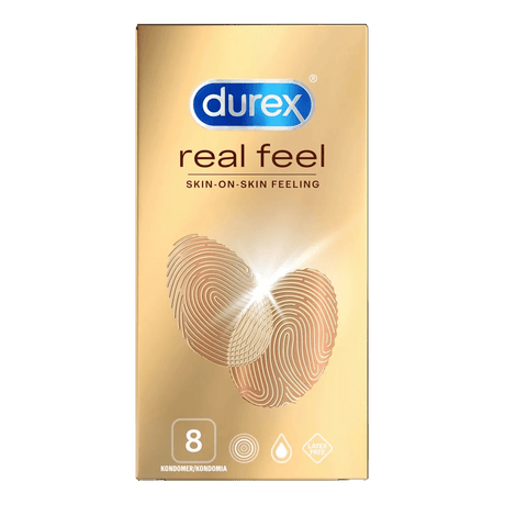 Durex Real Feel kondomer 8-pakning