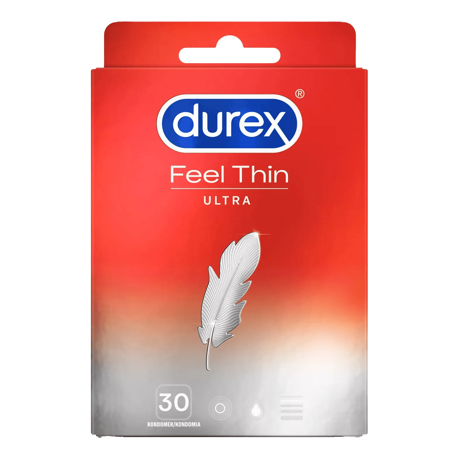 Durex Ultra Thin kondomer 30-pakning 30