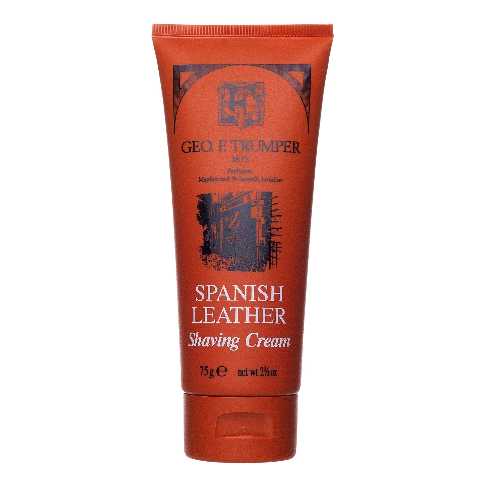 Geo F. Trumper barberkrem i tube - Spanish Leather