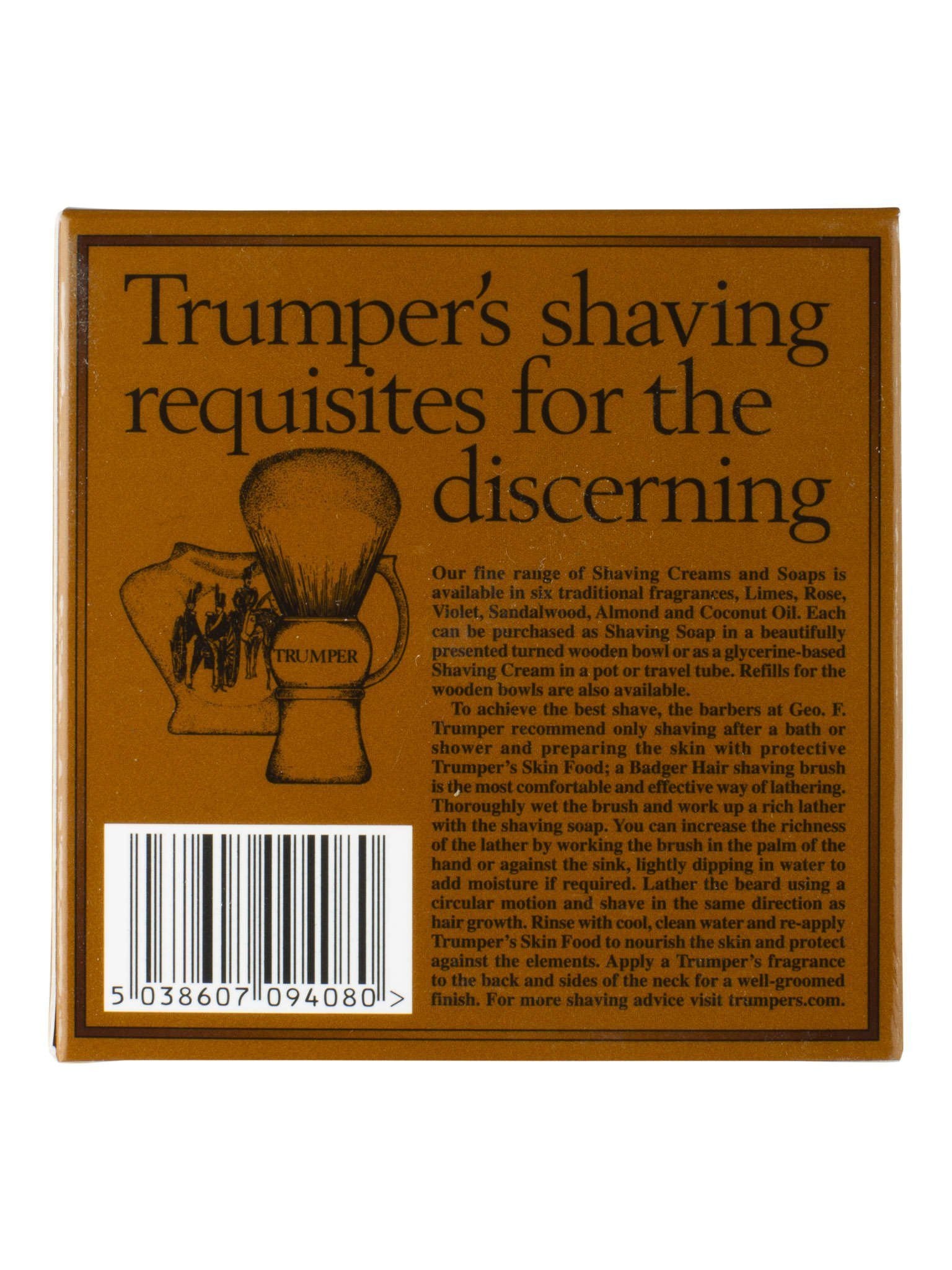 Geo F. Trumper barbersåpe refill - Kokosnøtt