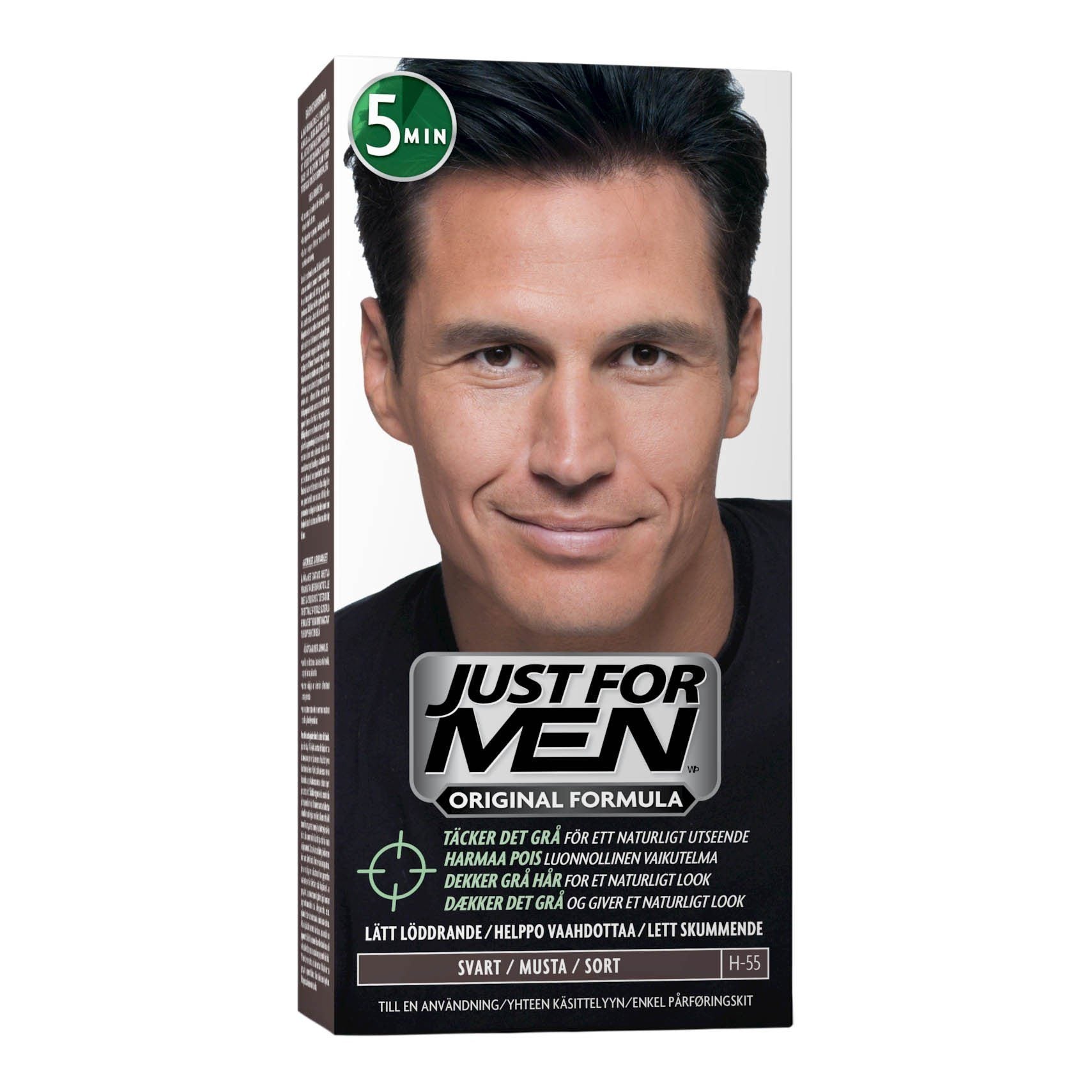 Just For Men Original Formula hårfarge Sort