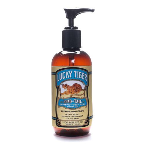 Lucky Tiger Head To Tail Peppermint Sjampo & Body Wash