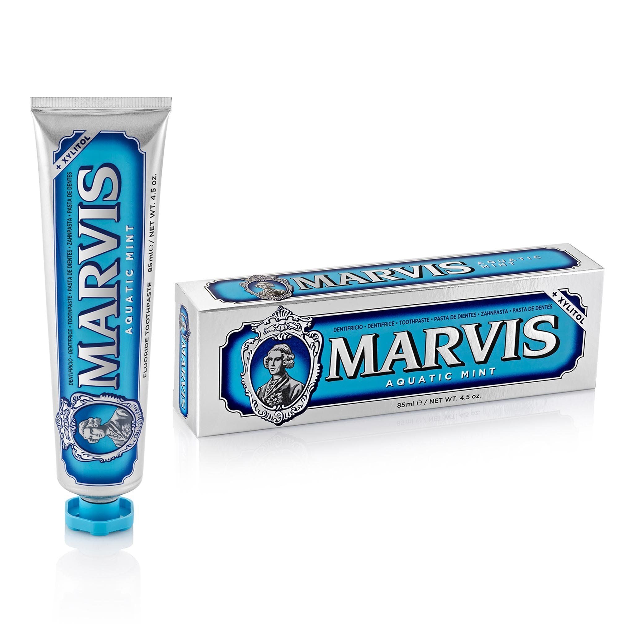 Marvis tannkrem - Aquatic Mint 10 ml