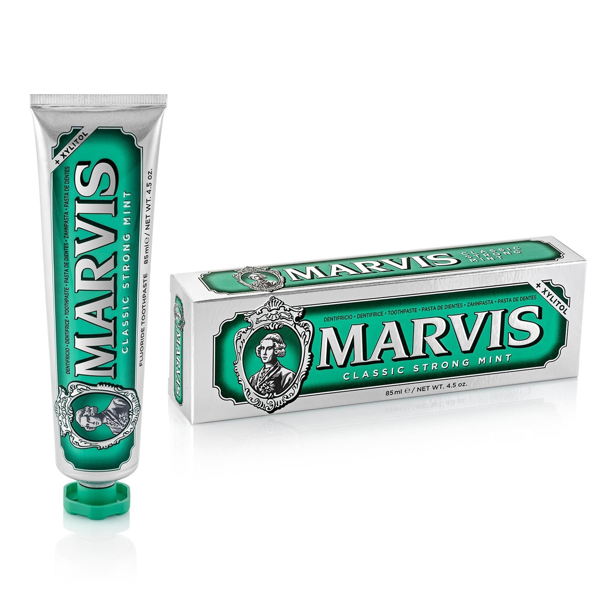 Marvis tannkrem - Classic Strong Mint 10 ml