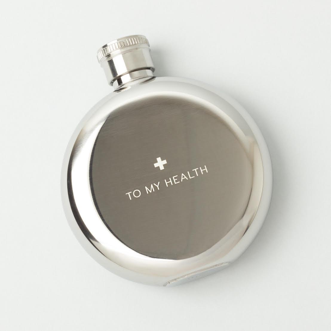 Men's Society Hip Flask Don't Drink & Ride