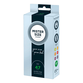 Mister Size kondomer 47 mm 10 stk.