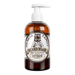 Mr Bear Family Beard Wash skjeggsjampo - Citrus