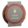 Mühle barbersåpe i treskål Sandeltre