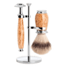 Mühle Purist barbersett Karelsk bjørk Silvertip Fibre
