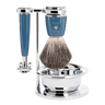 Mühle Rytmo barbersett 4 deler Pure Badger Petrol