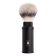 Mühle Silvertip Fibre reisebarberkost aluminium Sort