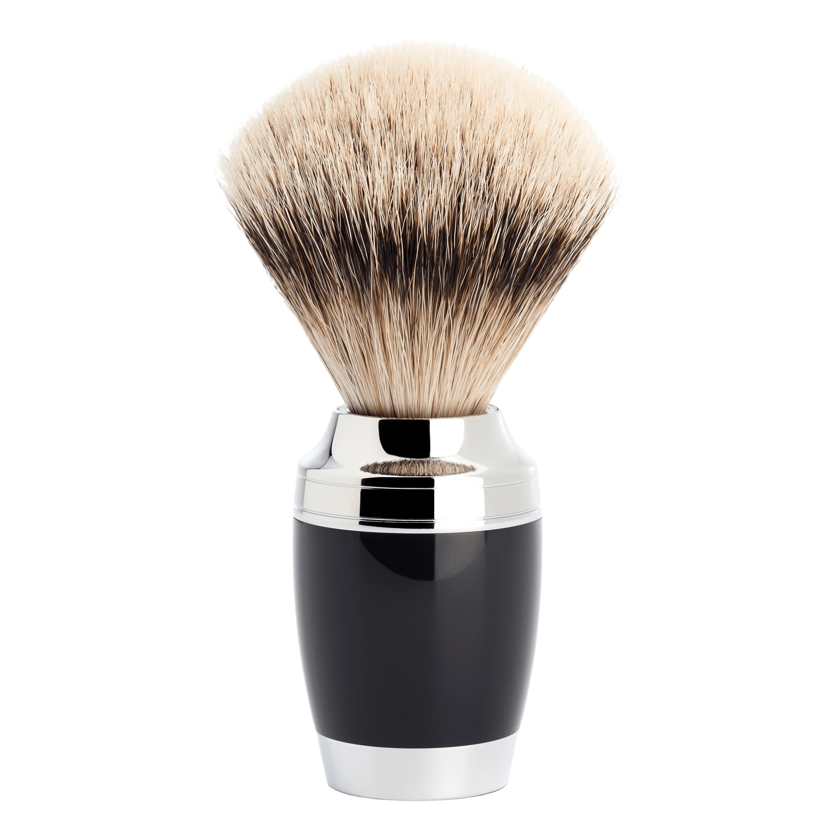 Mühle Stylo Silvertip barberkost Sort