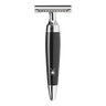 Mühle Stylo tradisjonell barberhøvel Sort