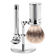 Mühle Traditional barbersett Krom Silvertip Fibre