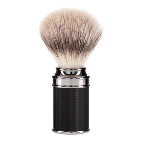 Mühle Traditional Silvertip Fibre barberkost Sort