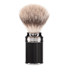 Mühle Traditional Silvertip Fibre barberkost Sort