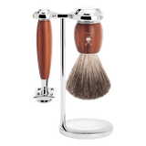 Mühle Vivo barbersett 3 deler Plommetre