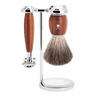 Mühle Vivo barbersett 3 deler Plommetre