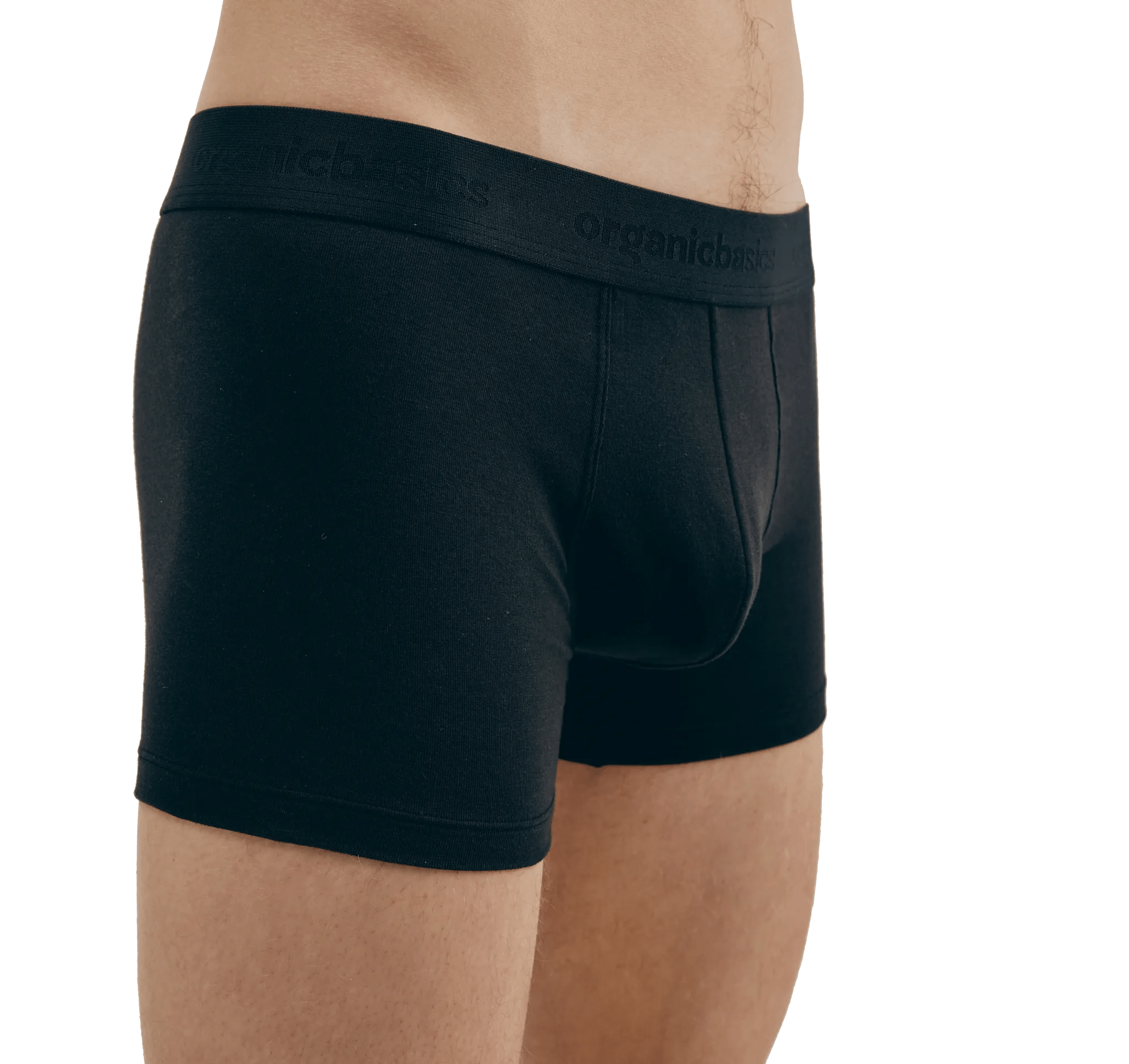 Organic Basics Cotton Stretch boxershorts 3-pakning Sort S