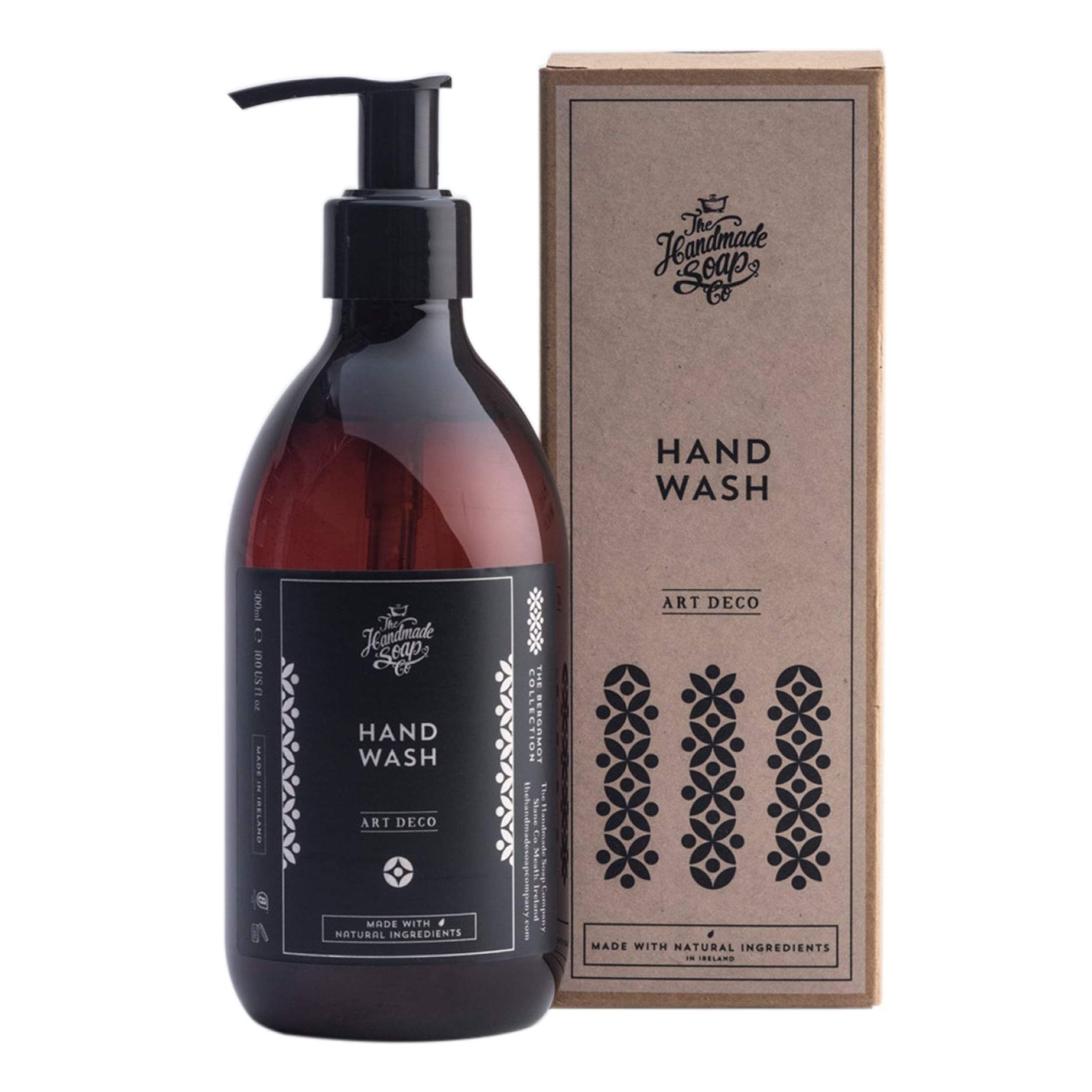 The Handmade Soap Co. flytende håndsåpe Bergamott og eukalyptus
