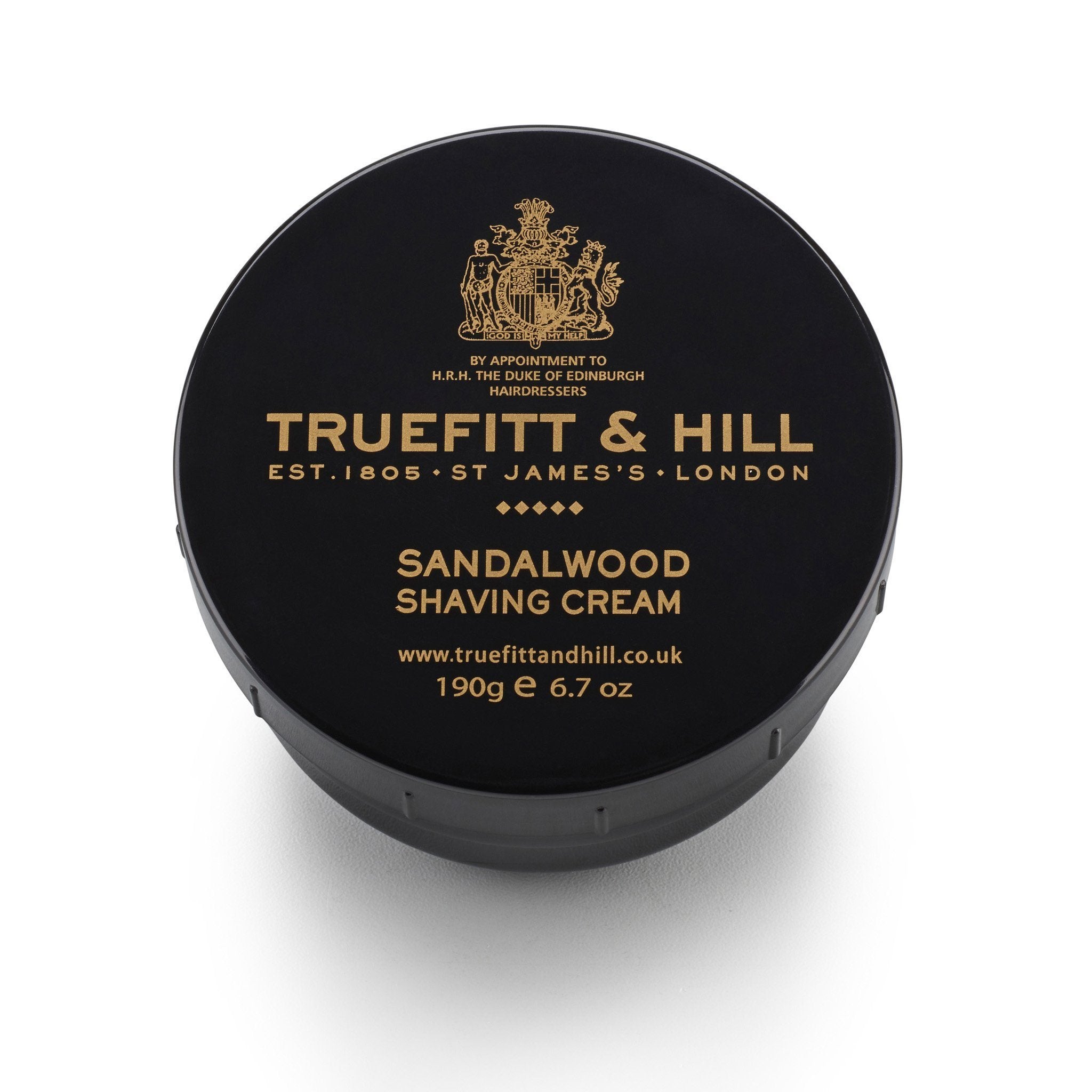 Truefitt & Hill barberkrem i skål - Sandalwood