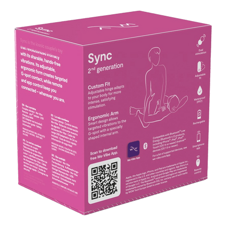 We-Vibe Sync 2 Rosa